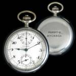NYCRR Pocket Chronograph (1916) - pocket watch with timer manufactured by Gallet for rail road conductors and engineers of the New York Central Rail Road.