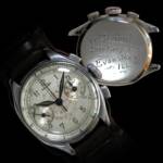 This Gallet Commander was worn by 2nd LT. James Richard Hoel, one of the escape tunnel diggers at Stalag Luft III, a German prisoner of war camp during WWII. The heroic efforts of these Allied soldiers were later portrayed in the 1963 movie, “The Great Escape”, starring Steve McQueen.
