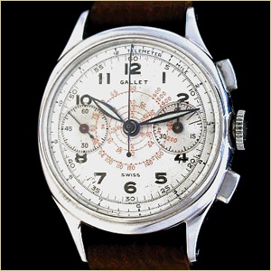 The mid-size Gallet MultiChron Commander chronograph