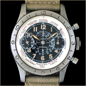 The Original Gallet Flight Officer Chronograph...